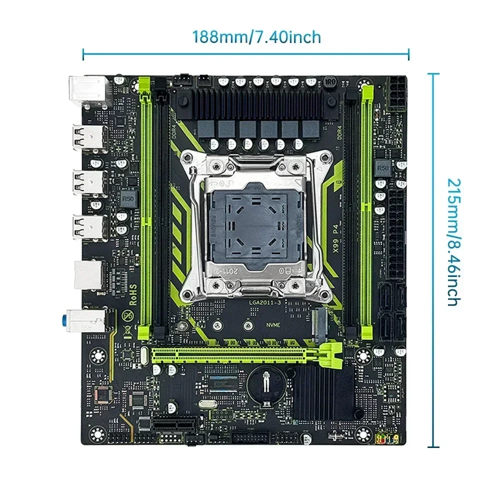 Conjunto de Placa Base SOYO X9 - 128Gb Ddr4 Ecc Lrdimm 3200Mhz reseña y precio